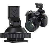 Akcesoria fotograficzne - Adapter Uchwyt Mocowanie Dj Mic Mini Na Stopkę Iso Gwint 1/4"" Do Aparatu / Hc-dmn - miniaturka - grafika 1