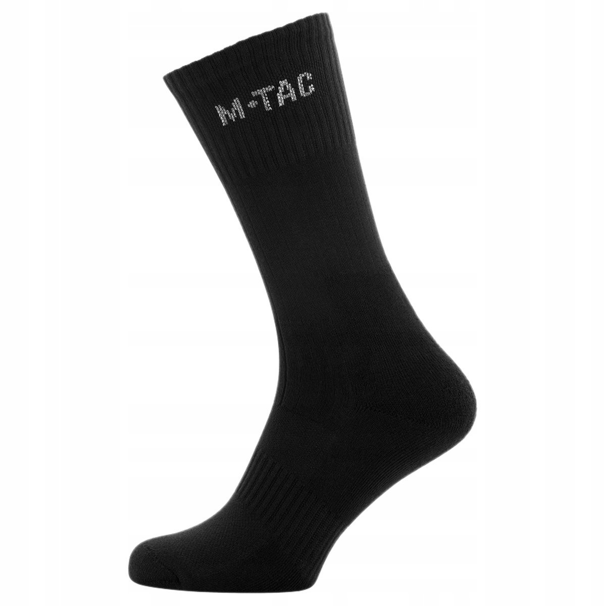 Skarpety Wysokie Trekkingowe M-Tac Mk.2 Oddychające Bawełniane Czarny 41-43