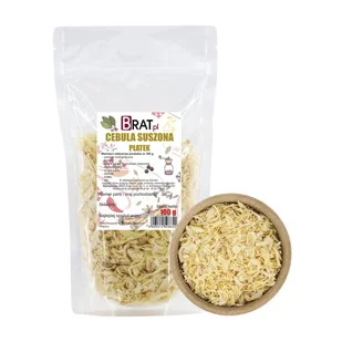 Cebula suszona płatek 100g - Przyprawy i zioła sypkie - miniaturka - grafika 1
