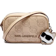 Torebki damskie - Karl Lagerfeld Listonoszka IKON MONO CC - miniaturka - grafika 1