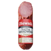 Pasztet i przetwory mięsne - Kiełbasa Krakowska Sucha 320 G Olewnik - miniaturka - grafika 1