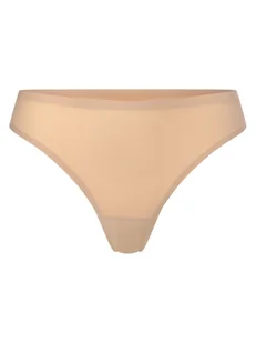 Chantelle Stringi Kobiety Sztuczne włókno beżowy jednolity, ONE SIZE - Majtki damskie - miniaturka - grafika 1