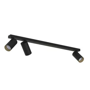 Nowodvorski Lampa punktowa listwa natynkowa MONO III dł. 70cm GU10 czarny złoty 7767 - Lampy sufitowe - miniaturka - grafika 1