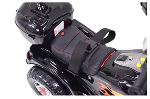 Pierwszy Motor Chopper Na Akumulator Czarny /ll999 - Pojazdy elektryczne dla dzieci - miniaturka - grafika 16