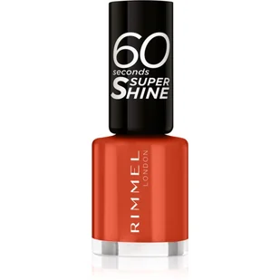 Rimmel London 60 Seconds Super Shine lakier do paznokci 8 ml dla kobiet 410 Wild Spice - Lakiery do paznokci - miniaturka - grafika 1