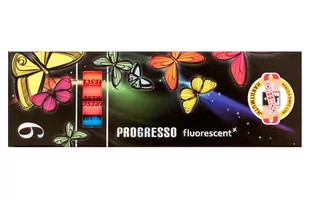 Kredki Progresso Fluorescencyjne 6 kolorów - Artykuły biurowe - miniaturka - grafika 1
