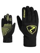 Rękawiczki - Ziener Unisex SMU 22-GTX INF 274 TOUCH rękawiczki rowerowe, długie palce, Gore-Tex Infinium, wyściełane, oddychające, poison yellow, 10,5 - miniaturka - grafika 1