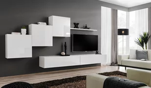 MEBLOŚCIANKA SWITCH 10 BIAŁY POŁYSK 26 WW SW 10 - Meblościanki - miniaturka - grafika 1