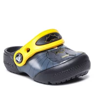 Klapki i japonki damskie - Crocs Klapki Crocsfl Iconic Batman Clog K 205514 Black - miniaturka - grafika 1