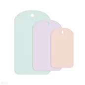 Scrapbooking - Zestaw wykrojników dp craft - tagi 3 szt. - miniaturka - grafika 1