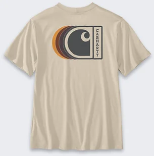 Koszulka Carhartt C Graphic OAT MILK - Koszulki męskie - miniaturka - grafika 1