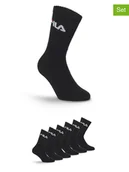 Skarpetki męskie - Fila Skarpety (6 par) w kolorze czarnym do tenisa - miniaturka - grafika 1