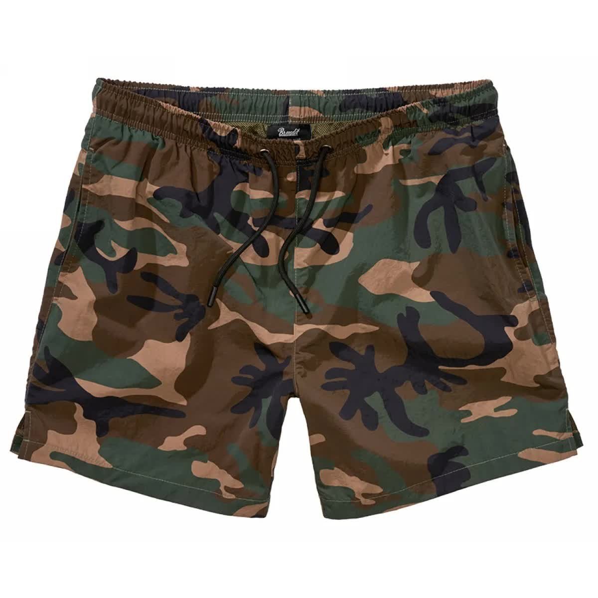 Szorty kąpielowe Brandit Swimshort Basic - Woodland XXL [XXL]