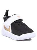 Buty dla dziewczynek - Nike Sneakersy Team Hustle D 10 (Td) CW6737 002 Czarny - miniaturka - grafika 1