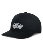 Czapki damskie - Czapka z daszkiem Vans Classic Snapback VN000QAJBLK1 Czarny - miniaturka - grafika 1