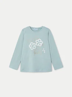 Mayoral Bluzka 4072 Zielony Regular Fit - Bluzki damskie - miniaturka - grafika 1