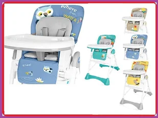 BABY DESIGN PEPE LUX KRZESEŁKO KARMIENIA - Krzesełka do karmienia - miniaturka - grafika 1