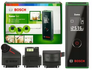 Bosch Dalmierz laserowy z 3 adapterami Zamo III Set  0603672703 - Sprzęt geodezyjny - miniaturka - grafika 1