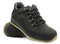 Buty trekkingowe męskie - Trekkingi męskie z membraną WATERPROOF - TAPI C-9185,czarne - miniaturka - grafika 1