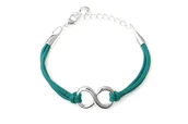 Bransoletki - Symbol Nieskończoności Bransoletka Turkus - miniaturka - grafika 1