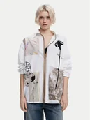 Koszule damskie - Desigual Koszula Recortes 25SWCW23 Biały Relaxed Fit - miniaturka - grafika 1