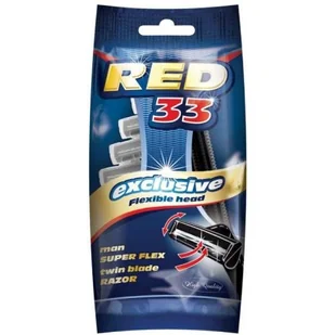Mattes Red 33 Maszynka do golenia - Maszynki do golenia i wkłady - miniaturka - grafika 1