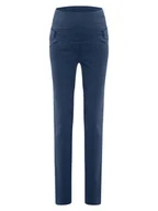 Spodnie damskie - Damskie spodnie materiałowe ciążowe niebieskie Bellybutton Maternity, r.36 - miniaturka - grafika 1