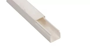 OBO Bettermann Kanał instalacyjny 20x20 WDK20020RW biały 6191037 2m 6191037 - Kanały kablowe - miniaturka - grafika 1