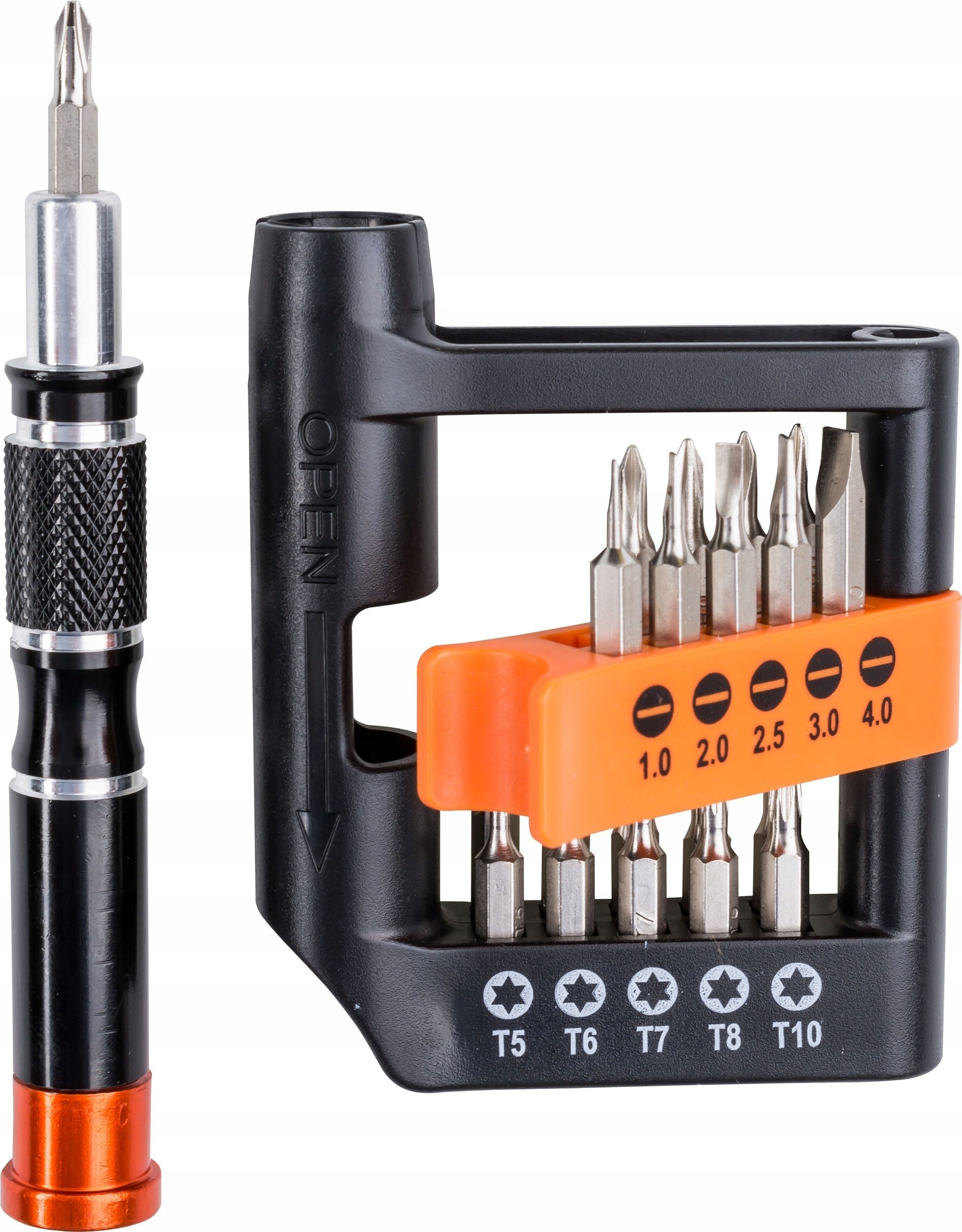 Jufisto Zestaw Wkrętaków Precyzyjnych 21szt Do Elektroniki Serwisu