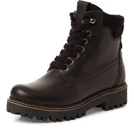 Śniegowce damskie - Tamaris Damskie buty WL Lace Boot 1-26224-45 śniegowce, czarne, 41 EU, czarny, 41 EU - miniaturka - grafika 1