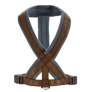 HUNTER Szelki HUNTER London Comfort 68134 XS/S Brązowy - Szelki dla psów - miniaturka - grafika 1