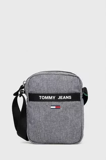 Torby męskie - Tommy Jeans Tommy Jeans Saszetka kolor szary - grafika 1