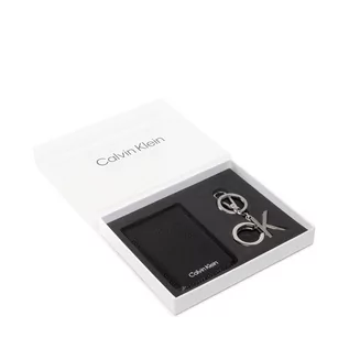 Etui na dokumenty i karty - Zestaw upominkowy CALVIN KLEIN - Metal Keyfob/Sick On Ccholder K50K509710 BAX - grafika 1