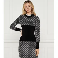 Swetry damskie - GUESS Sweter Slim Fit - miniaturka - grafika 1