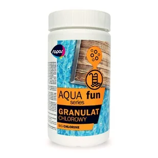 Chlor Szok Granulowany Do Basenu Aqua Fun 1kg - Akcesoria do basenów - miniaturka - grafika 1