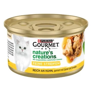 GOURMET Nature's Creations 12x85g Kurczak - Mokra karma dla kotów - miniaturka - grafika 1