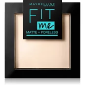Pudry do twarzy - Maybelline New York Fit Me Matte + poreless Powder 120 Classic Ivory 9 G - miniaturka - grafika 1