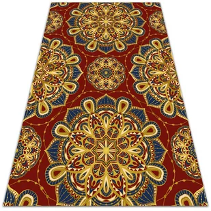 Dywan winylowy do wnętrz Złote wzory 80x120 cm - Dywany - miniaturka - grafika 1