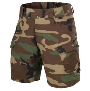 Szorty Helikon-Tex UTS Ripstop 8.5" - us woodland - Odzież taktyczna i umundurowanie - miniaturka - grafika 1