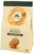 Ciastka - Alce Nero (włoskie produkty) HERBATNIKI MUSLI BIO 250 g - BP-8009004800496 - miniaturka - grafika 1