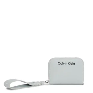 Duży Portfel Damski Calvin Klein Gracie K60K611688 Szary - Portfele - miniaturka - grafika 1