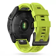 Akcesoria do smartwatchy - Pasek Iconband Braders do Garmin Fenix 5 / 6 / 6 Pro / 7 Green - miniaturka - grafika 1