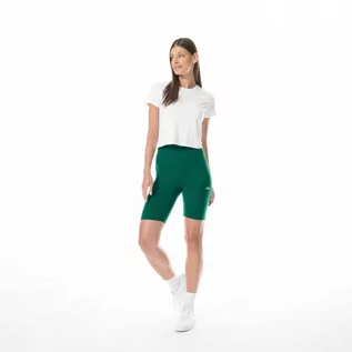 Spodnie sportowe damskie - Damskie kolarki basic Fila Buckautal - zielone - FILA - grafika 1