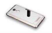 Etui i futerały do telefonów - Mirror Tpu Xiaomi Redmi Note 3 Srebrny - miniaturka - grafika 1