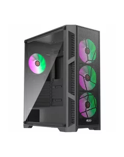 RAIJINTEK Arcadia III MS4, tower case (Kolor: CZARNY, tempered glass) - Obudowy komputerowe - miniaturka - grafika 1