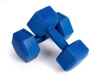 Hantle i ciężarki - Hantle hantelki Ciężarki Zestaw Hantli 2x4kg 8kg - miniaturka - grafika 1