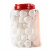 Tenis stołowy - PIŁKI DO PING PONGA BIAŁE TENIS STOŁOWY 60SZT - miniaturka - grafika 1