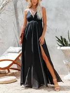 Sukienki - Milan Kiss Sukienka w kolorze czarnym - miniaturka - grafika 1