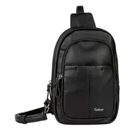 Torebki damskie - Gabor bags Lenea damska torebka Sling Bag plecak średni rozmiar czarny, czarny, M, Essential - miniaturka - grafika 1