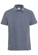 Koszulki męskie - camel active Męski 409965/1P21 T-shirt męski, niebieski (Stone Blue), XL, Stone Blue, XL - miniaturka - grafika 1